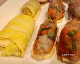 A picture of step 6 of Shrimp and Napa Cabbage Rolls.