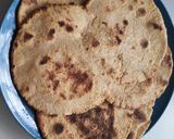 A picture of step 3 of Millets - Jowar Paratha - Urad Dal - Sev tomato sabji ❤️.