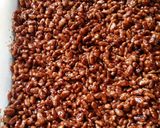 A picture of step 7 of Vickys Chocolate Crispies, GF DF EF SF NF.