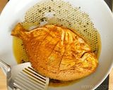 A picture of step 6 of Meen(fish 🐠) Polichadhu.