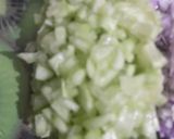 A picture of step 2 of Kachumber salad.