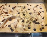 Foto del paso 4 de la receta: Budín marmolado de bananas sin harina de trigo