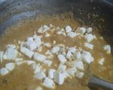 A picture of step 5 of Shahi paneer masala.