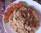 A picture of step 6 of Mutton yakhni pulao.