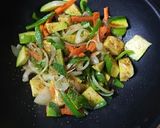 Foto del paso 5 de la receta: Verduras salteadas gratinadas con mozzarella light