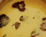 A picture of step 5 of Green Paneer Kadi Dip.