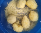 Foto langkah ke 2 dari resep Kering Kentang Kacang Renyah Anti Gagal (Kentang Mustofa).