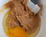 Une image de l'étape 1 de Cookies choco / beurre de cacahuètes.