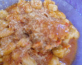 Foto del paso 4 de la receta: Ñoquis de papa con salsa y pollo