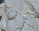A picture of step 2 of Rooh afza ice cream shake.