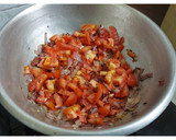 சப்பாத்தி சைடிஷ்,தக்காளி வெங்காய தொக்கு(onion tomato thokku recipe in tamil) ரெசிபி ஸ்டேப் 3 புகைப்படம்