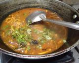 A picture of step 6 of काठियावाड़ी सेव टमाटर की सब्जी (sev tamater ki sabji recipe in h.