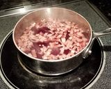 A picture of step 2 of Cherry-Port Sauce.