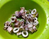Foto langkah ke 1 dari resep Sambal cumi asin jagung pete .