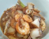 Foto langkah ke 6 dari resep Balado cumi udang.