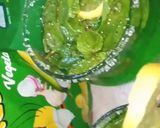 A picture of step 4 of Green ice soda💚گرین آٸس سوڈا💚.