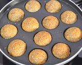 A picture of step 9 of Protein Power Chickpea Appes with Coconut Peanut Chutney (Kala chana breakfast).
