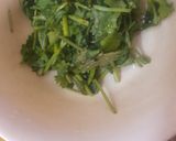 A picture of step 2 of Ulli kaaram spicy onion.