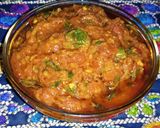 A picture of step 5 of Tomato Masalah.