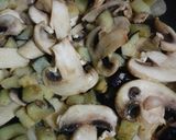 A picture of step 2 of Vegan Eggplant and Mushroom Toasts.