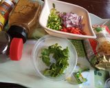 A picture of step 1 of Steamed couscous wraps.