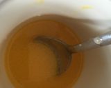 A picture of step 2 of Japanese sponge cake.