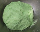 Foto langkah ke 3 dari resep Roti Pandan Empuk Tanpa Ulen Tanpa Telur.