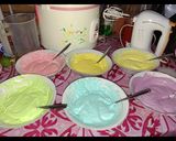 Foto langkah ke 5 dari resep Rainbow cake.