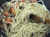 Pasta al huevo en olla newcook