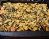 A picture of step 3 of Triple Blazing Hot Loaded Nachos.