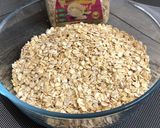 A picture of step 2 of Nutty Cranberry Granola.