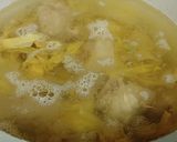 Hình bước làm 2 của món Bún sườn nấu măng khô