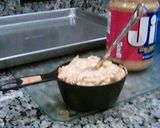 A picture of step 1 of 3 Ingredient Crispy, Crunchy Peanut Butter Cookies🥜🍪🥜🍪🥜.