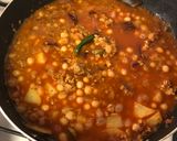 A picture of step 4 of Mutton Keema Ghugni (Dried Peas Curry with Mutton Mince - Bong style).