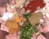 Foto del paso 1 de la receta: Brochetas de pavo 🍖🍢🍡 🦃