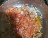 A picture of step 3 of Pav bhaji.
