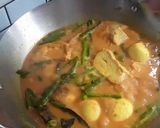 Foto langkah ke 5 dari resep Gulai Telur Tahu dan Kacang Panjang.