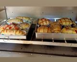 Foto langkah ke 7 dari resep Smoke beef and sosis bread.