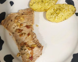 Foto del paso 4 de la receta: Atún a la plancha con patatas micro