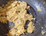 A picture of step 3 of Aloo wadi Sabzi.