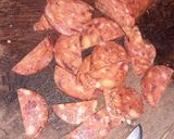 Foto del paso 3 de la receta: Guiso de arroz con lenteja carne de cerdo y chorizos 😋