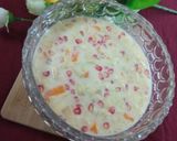 A picture of step 4 of Fruit Custard.