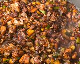 A picture of step 7 of Jajangmyeon (Noodles in Black Bean Sauce) 🍜.