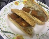 A picture of step 2 of Fish Nugget Sandwich.