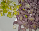 Foto del paso 2 de la receta: Arroz meloso de alcachofas y conserva de pota en su tinta
