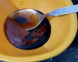 A picture of step 6 of Veg Manchow Soup.