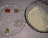 A picture of step 1 of Besan ki Roti / Paratha.
