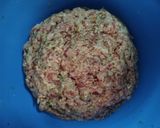 A picture of step 1 of Beer Meatballs 🍺.