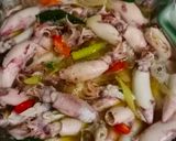 Foto langkah ke 3 dari resep Cumi asin masak tauco.