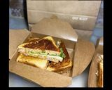 A picture of step 1 of Chicken sandwich.